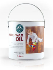 Hard wax oil for engineered flooring